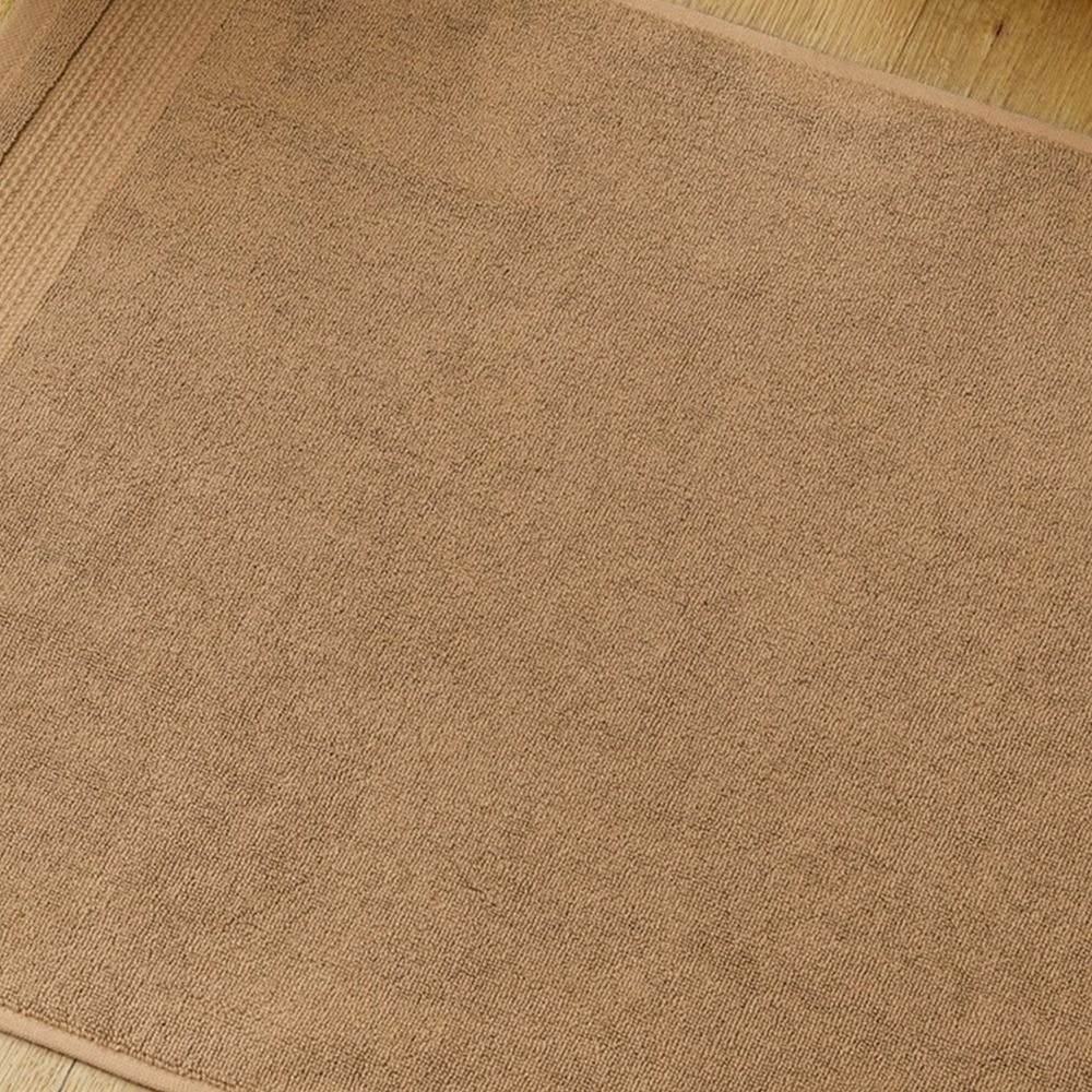 Tapis de bain Coton Camel 50 x 70 cm — vue 2