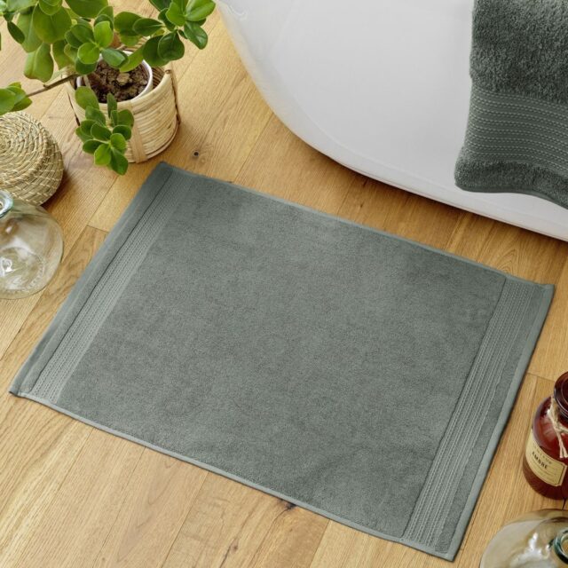 Tapis de bain Coton Romarin 50 x 70 cm